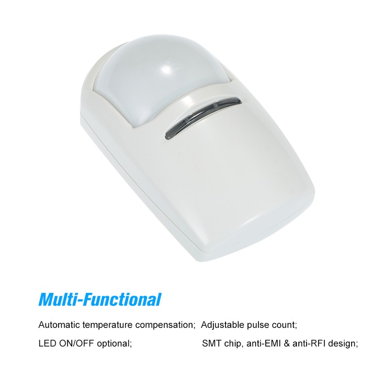 Wired PIR Motion Sensor Dual Passive Infrared Detector For Home
