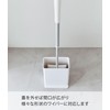 Yamazaki 3996 Toilet Wiper Stand, White, Approx. W 4.3 x