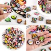 50Pcs Silicone Focal Beads for Pens, Random Cute Character Focal