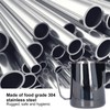 600ml Stainless Steel Coffee Pitcher Coffee Milk Frothing Cup Steaming