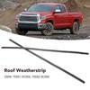 1 Pair Roof Molding Drip Weatherstrip 75551 0C050 Flexible Rubber