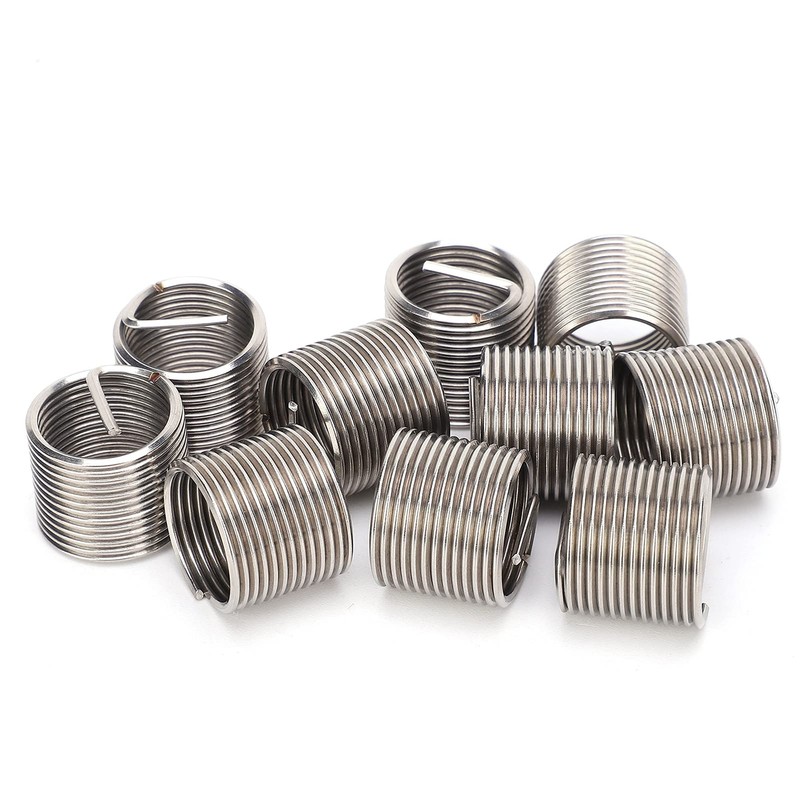 10Pcs Thread Inserts, M16x1.5 Male Female Reducing Nut Repair Tool