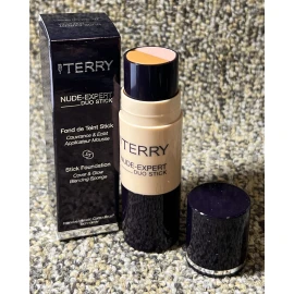 By Terry Nude Expert Duo Stick Foundation ~ 15 Golden Brown  NIB