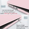 Tuiklol for Matte M3 MacBook Air 13.6 inch Case 2024