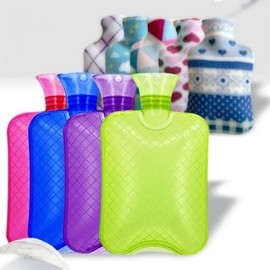 Insulating water bag, Yudan cloth, thermal compress, hot water, portable hand warmer, winter protection in 2000 Thermal Pouch 2000 Blue