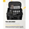 TradeSmart Range Backpack for Handguns, Ammo & Shooting Gear with