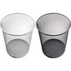 helit H2518500 Mesh Waste Paper Basket 15 Litres Metal, Silver