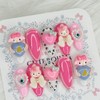 Pastel Toy Handmade Nail Tips - Almond S / 파스텔