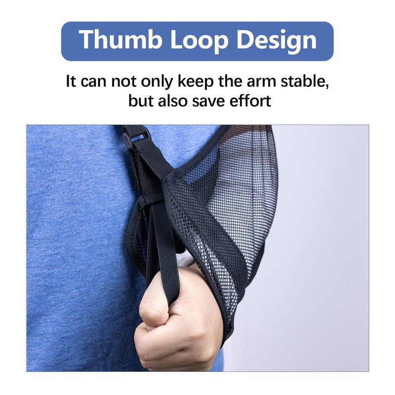 Mesh Arm Sling Shoulder Lightweight Breathable Arm Shoulder Sling Adjustable