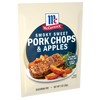 McCormick Seasoning Mix, Smoky Sweet Pork Chops & Apples, Hearty,