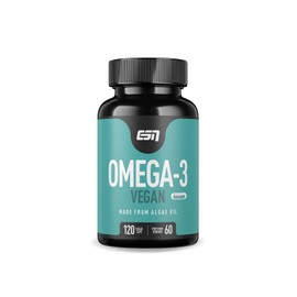 ESN Omega-3 Vegan, 120 Vegan Capsules, High Dose Algae Oil
