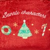 Sanrio 113204 Cushion Blanket (Christmas) Sanrio Characters Throw