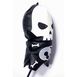 Como Como Como DR Headcover and Baby Suka Plush, Black, Skull, Loose Characters, Plush Toy, White, Men's, Women's
