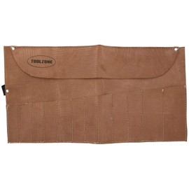 12 Pocket Leather Tool Pouch Roll Holder Pocket Cover TE027