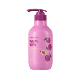 TONYMOLY Plum Bum Peptide Hydrating Body Wash – Moisture-Rich Cleanser with Plum Extract, Peptides & Glycerin for Soft, Smooth, Radiant Skin – 13.5 fl oz