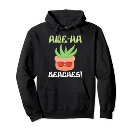 Aloe-Ha Beaches Healing Aloe Vera Pullover Hoodie