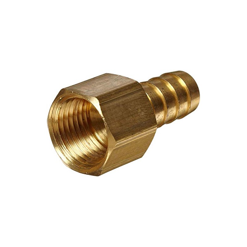 5/8" HOSE BARB X 1/2" FEMALE Brass Pipe Fitting NPT
