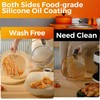 Air Fryer Paper Liners Disposable: 100PCS Non-Stick Air Fryer Parchment