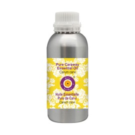 Deve Herbes Pure Caraway Essential Oil (Carum carvi) Steam Distilled 630ml (21 oz)