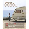 FZZD 8000 lbs Heavy Duty Trailer Jack, 20-24V Cordless Drill