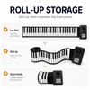 88-Key Roll Up Piano Keyboard for Home Practice – Portable