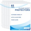 Aegero 65 Pack Clear Sheet Protectors, 8.5 x 11 inch