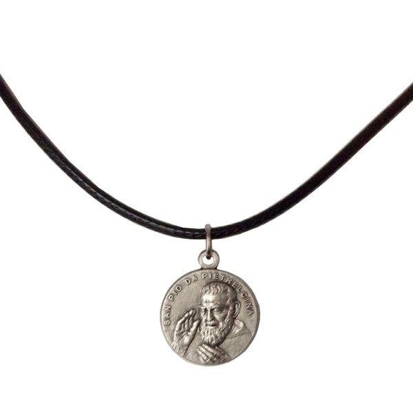 I G J Medal of Saint Pio by Pietrelcina Padre