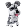 AHZILEI Schnauzer Dog 7100 Piece Micro Building Blocks Set for