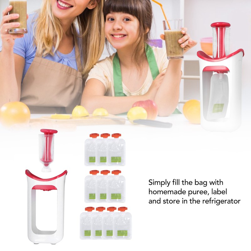 Baby Squeeze Station Fruit Puree Squeeze Station Infant Baby Food