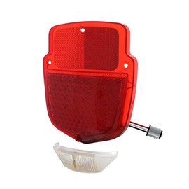 United Pacific 110142 38 Red LED Tail Light with LED License Plate Light for 1953-56 Ford Truck - Driver