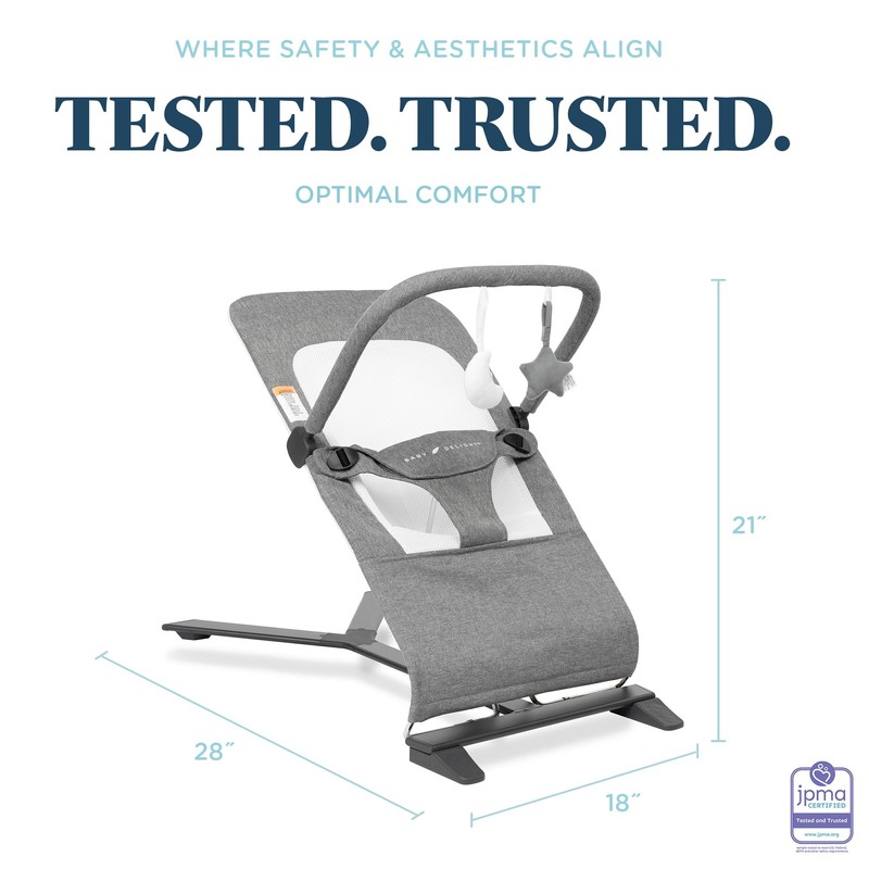 Baby Delight Alpine Deluxe Portable Bouncer | Infant | 0