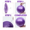 YiYFiT 2pcs Soft Pilates Ball,25cm Small Exercise Ball Anti Burst