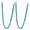 Valicaer 2 Pcs Acrylic Eyeglass Chains for Women Men -