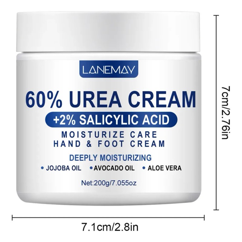 Crema Gensoming Urea 60% Con Ácido Salicílico Para Pies Aloe