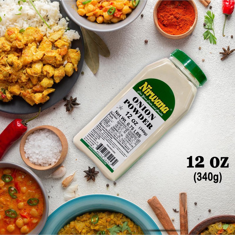 Onion Powder 12 oz Jar by Nirwana