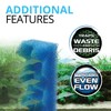Fluval 107 Blue BioFoam MAX, Replacement Aquarium Filter Media