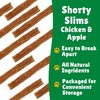 Lucky Premium Treats Lucky Shorty Slims - Apple and Chicken
