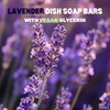 3 Dish Soap Bars - Lavender with Organic Ingredients, Skin