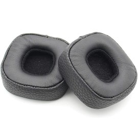 Replacement Earpads Protein Leather Memory Foam Ear Pads Cushions Cover Repair Parts Compatible with Marshall Major 3 Marshall Major III Wireless On-Ear Headphone (Black)