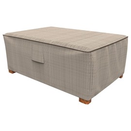 English Garden Patio Ottoman Cover, Heavy Duty and Waterproof Patio Furniture Covers