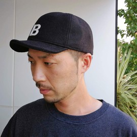 [BASIQENCH] Umpire Cap, Large Sizes, 3 Sizes to Choose From, Wool Alphabet Cap, Wool Hat, Short Brim, Women's, Men's, Free, Kids, Big, Black