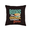 Books The Original Handheld Device Throw Pillow
