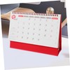 Operitacx 2025 Hot Stamping Hollow Desk Calendar Desk Calendars Advent