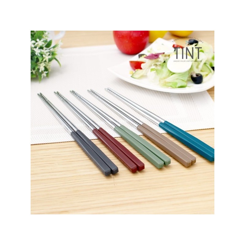 Maho Cutlery Tint Adult Chopsticks 10-Piece Set / 마호커트러리 틴트