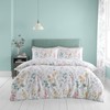 Catherine Lansfield Emilia Floral Reversible Single Duvet Cover Set with