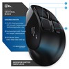 CSL - optische vertikale Maus kabellos - Wireless Mouse –