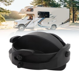 CFTGIW 2pcs RV Sewer Cap Leakproof Snap On Double Ear Type Anti Aging RV Sewer Hose End Caps Plastic Sewer Hose Cap Replacement for RV Sewer System