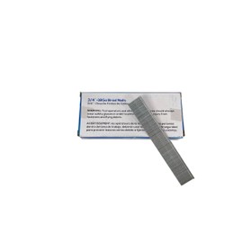 Driven Fasteners 18 Gauge, 3/4-Inch Electro-Galvanized Brad Nails - Perfect for Upholstery, Trims, Molding, and Woodworking, 5000 Pieces per Box - 18GAB34-5M