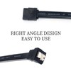 ELifeApply SATA Cables, Sata III 6.0 Gbps Cable 90 Degree