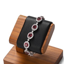 Oirlv SM21403 Wooden Wristwatch Stand, For 1 Stand, Luxury, Stylish, Black